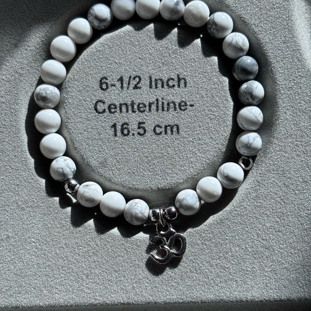 Beaded bracelet.